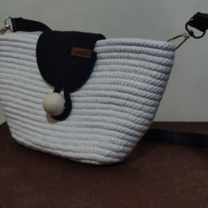 کیف دو رنگ دوشی قیطان